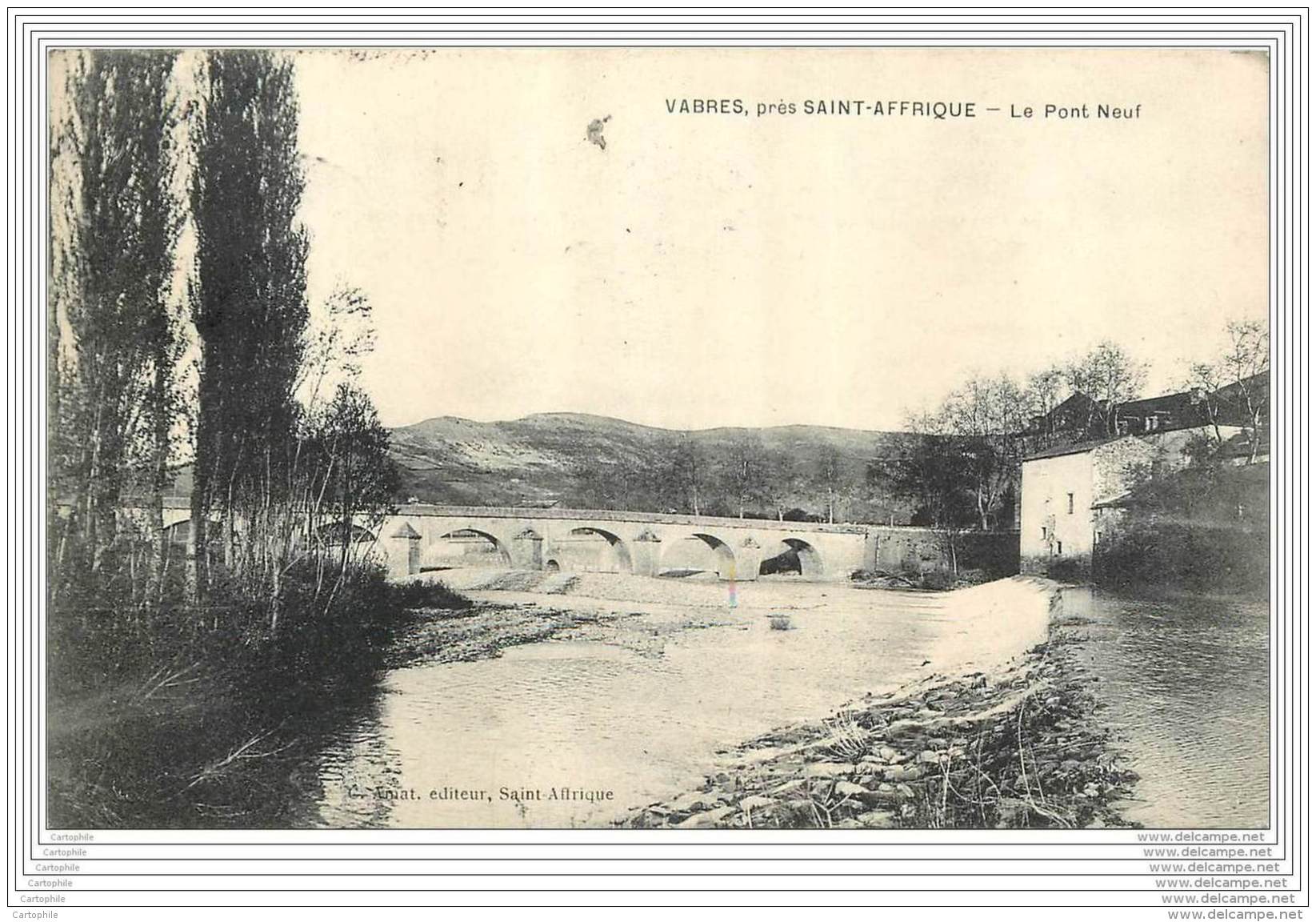 12 - VABRES - Le Pont Neuf - Vabres
