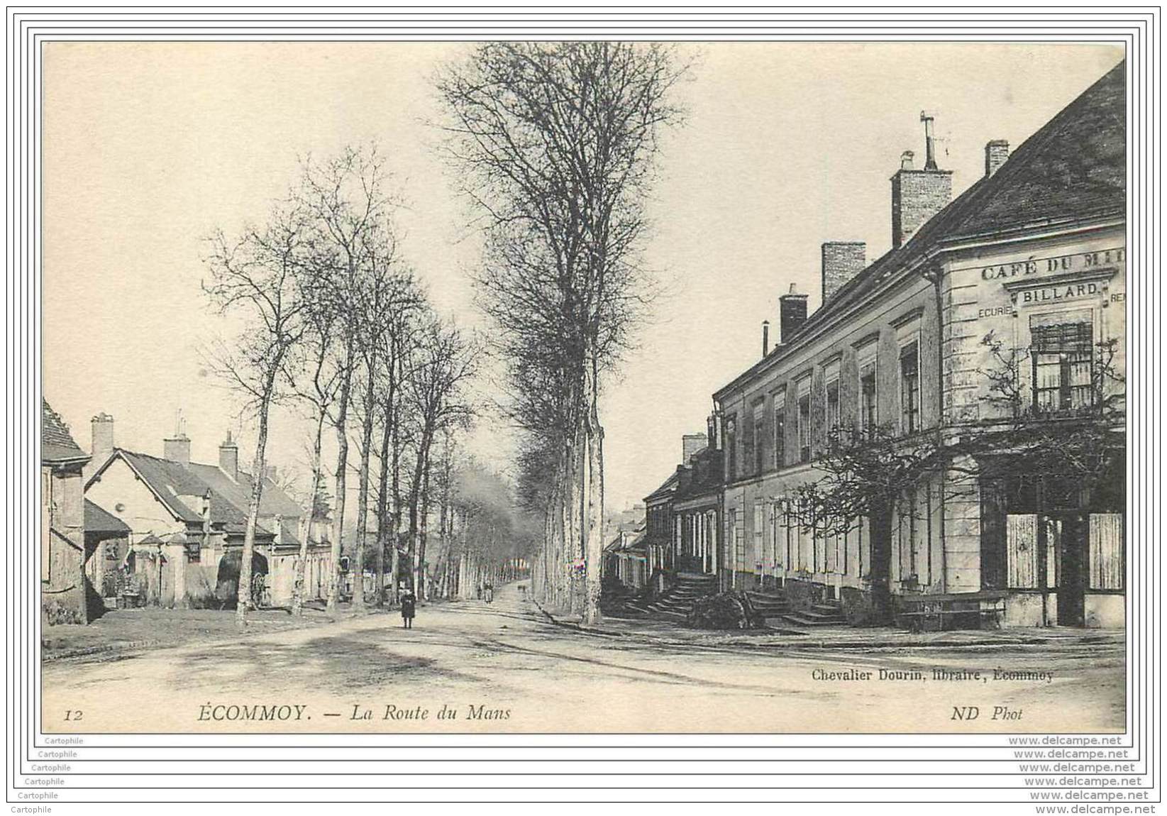 72 - ECOMMOY - Route Du Mans - Ecommoy