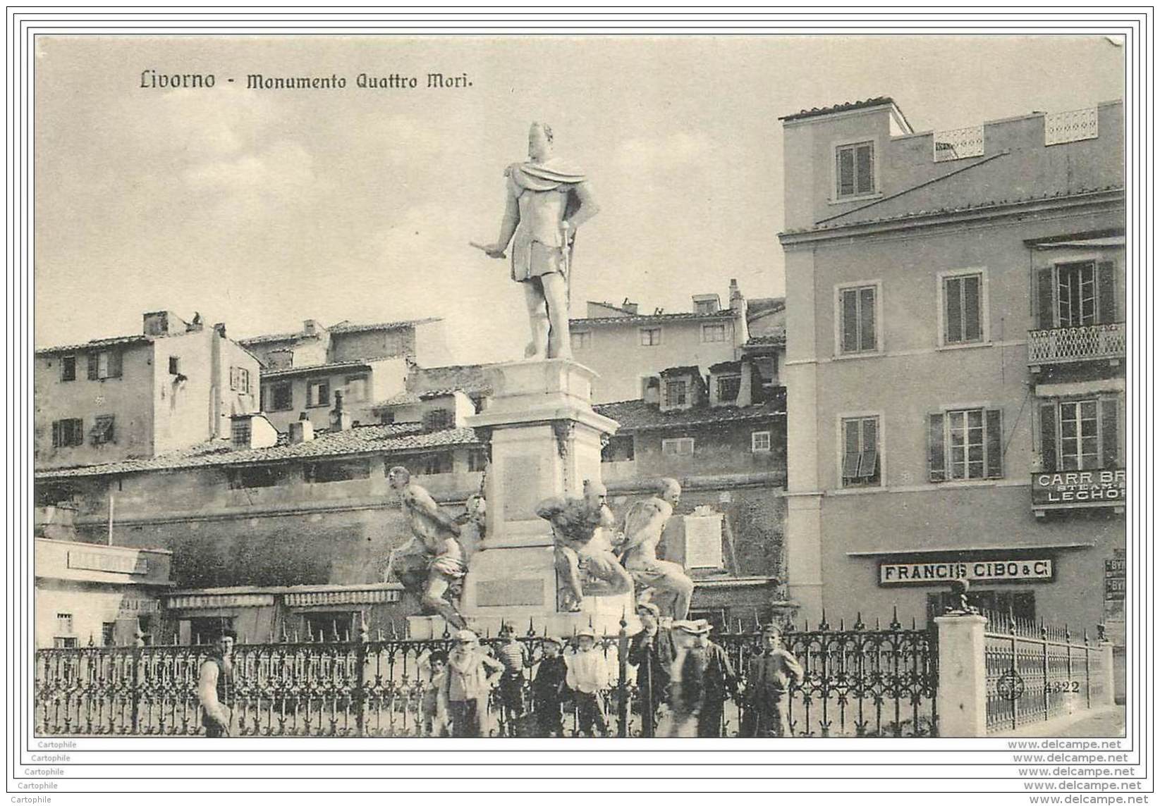 Italie - Livorno - Monumento Quattro Mori - Livorno