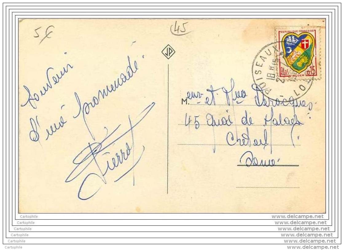 45 -  Bien Arrives A PUISEAUX  (cpsm 9x4) - Puiseaux