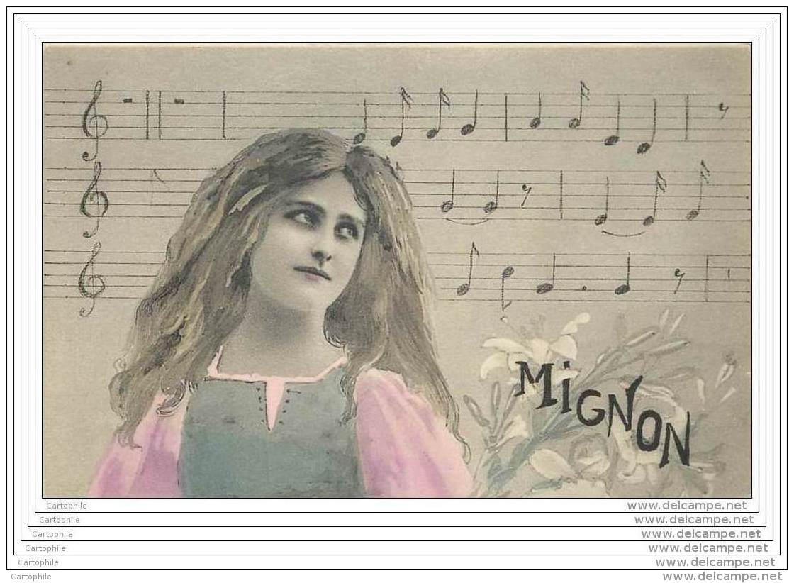 MIGNON - Partition - Notes De Musique - Artistes