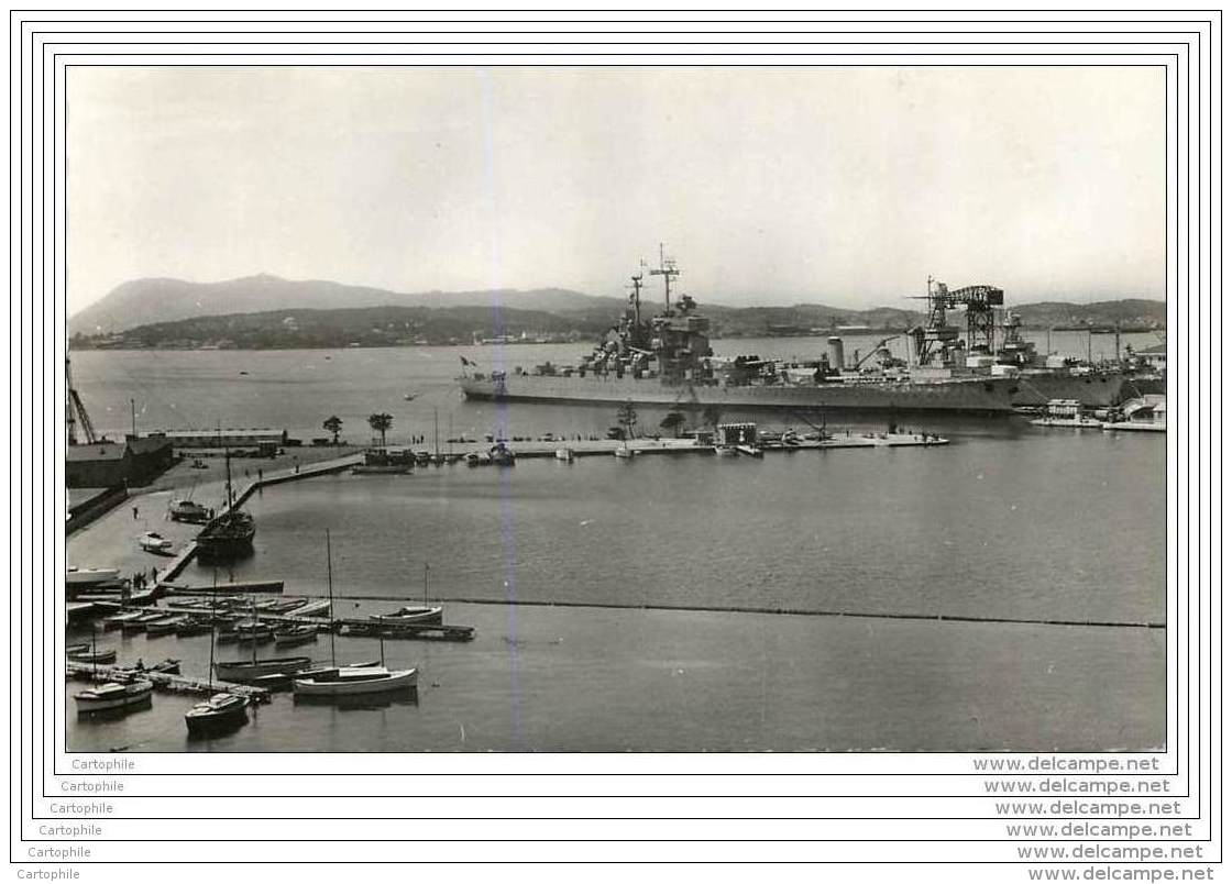 Bateau Jean Bart Au Mouillage A Toulon - Guerre