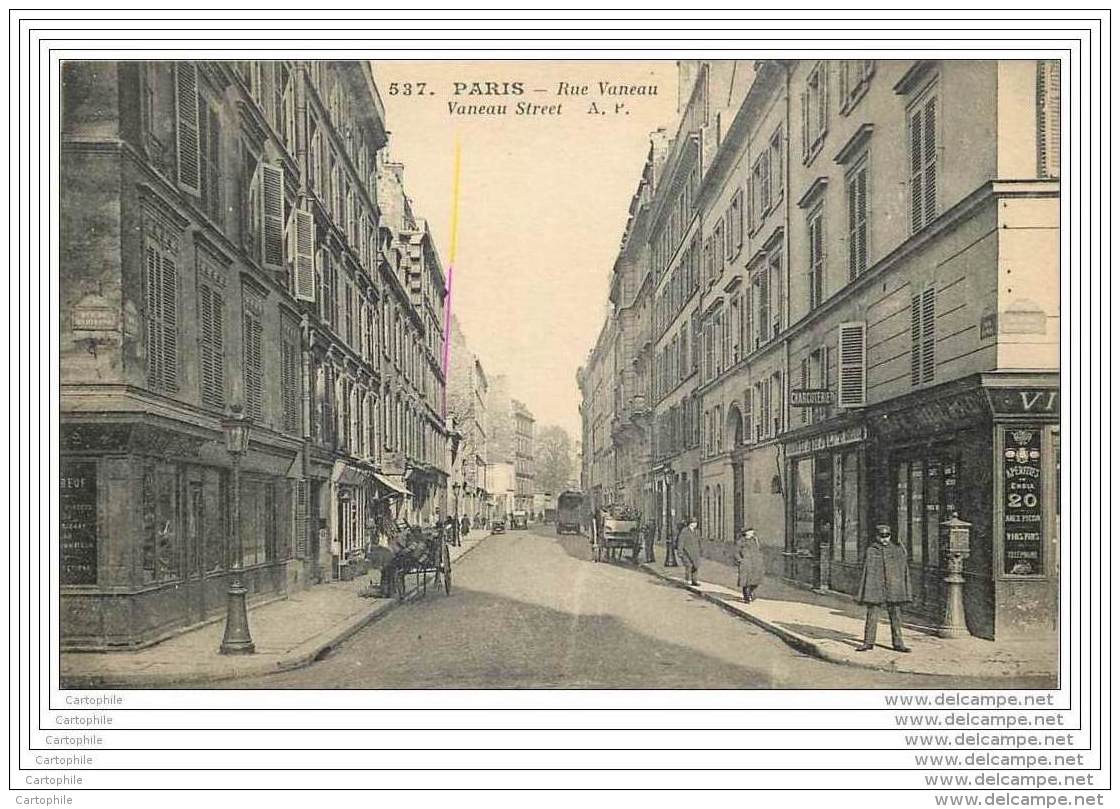 75007 - PARIS - Rue Vanneau - Arrondissement: 07