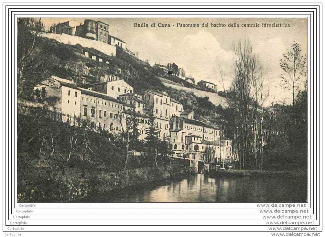 Italie - BADIA DI CAVA - Panorama Del Bacino Della Centrale Idroelettrica - Salerno