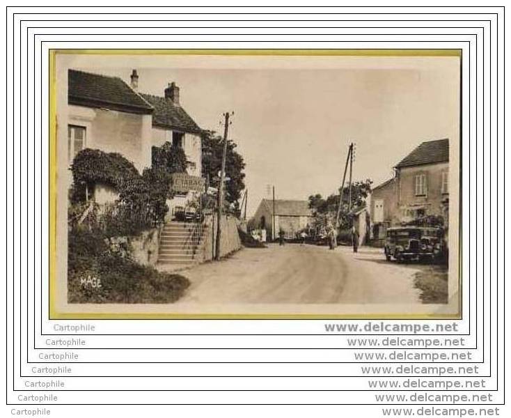 77 - SAINT AULDE - La Place (tabac, Mercerie, Autos Hotchkiss ?) - Other & Unclassified