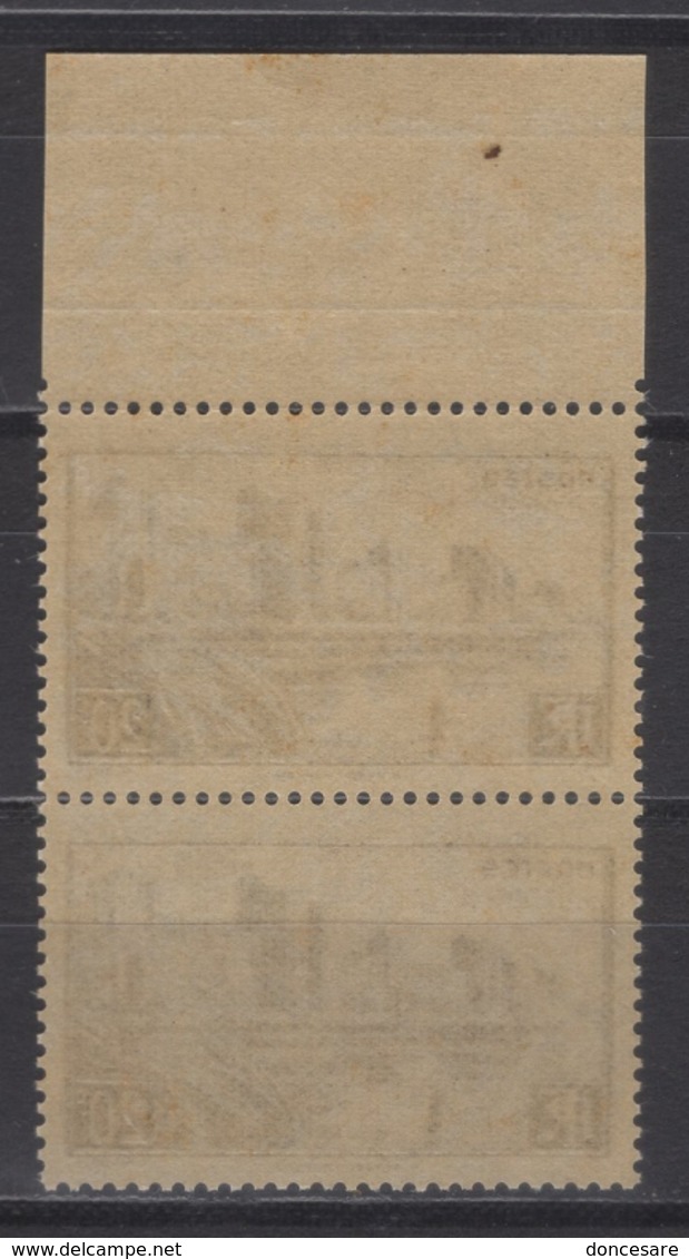 FRANCE 1941 - PAIRE  Y.T. N° 501 - NEUFS** - Unused Stamps