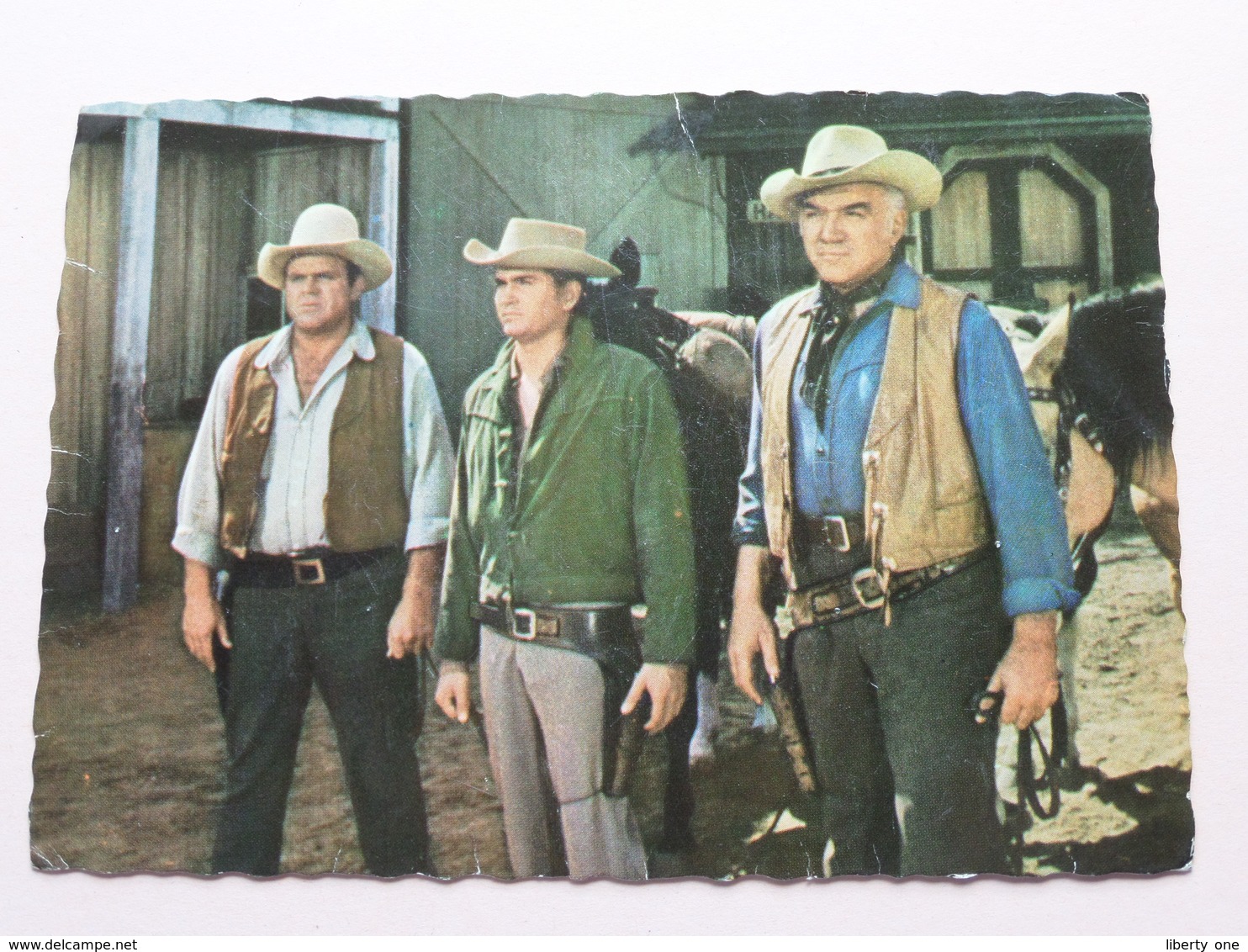 " HOSS - LITTLE JOE & BEN " BONANZA - Anno 1966 ( Zie Foto Details ) !! - Artistes