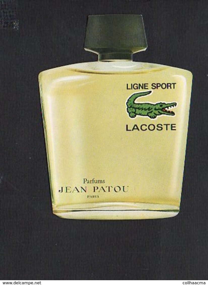 Carte Parfumée Ligne Sport Lacoste Parfums Jean Patou - Non Classés