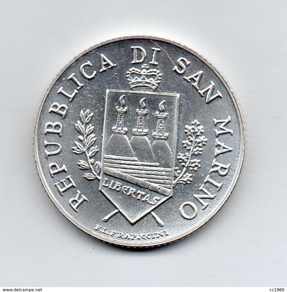 SAN MARINO - 2004 - 5 Euro FDC - Bartolomeo Borghesi - Argento 925 - (MW1343) - San Marino