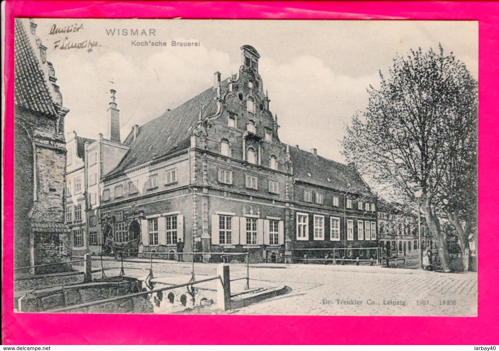 Cpa Carte Postale Ancienne  - Wismar Koch Sche Brauerei - Wismar