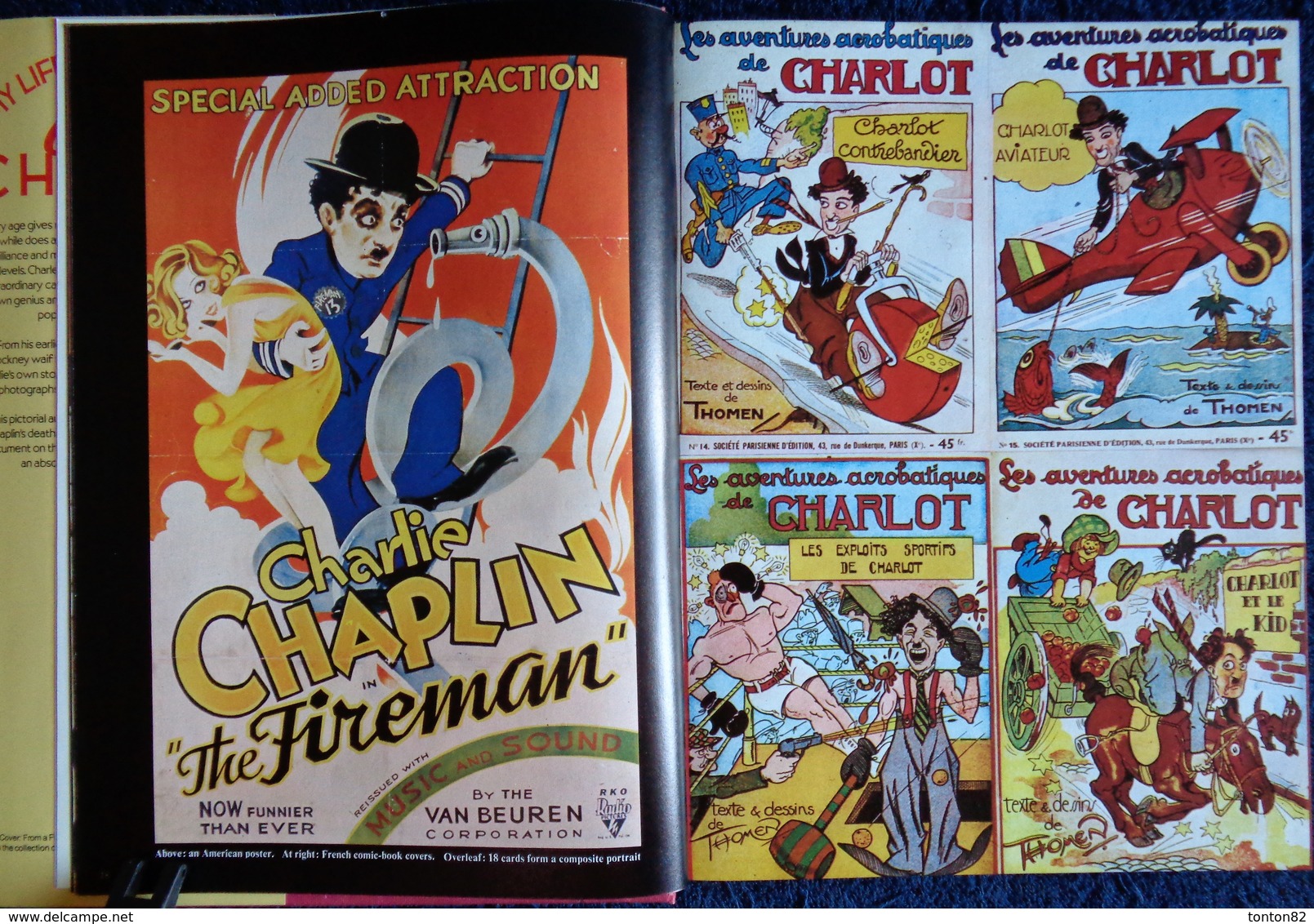 Charles CHAPLIN - My life in pictures - The Illustrated Story Of A Comic Genius - Peerage Books - ( 1985 ) .