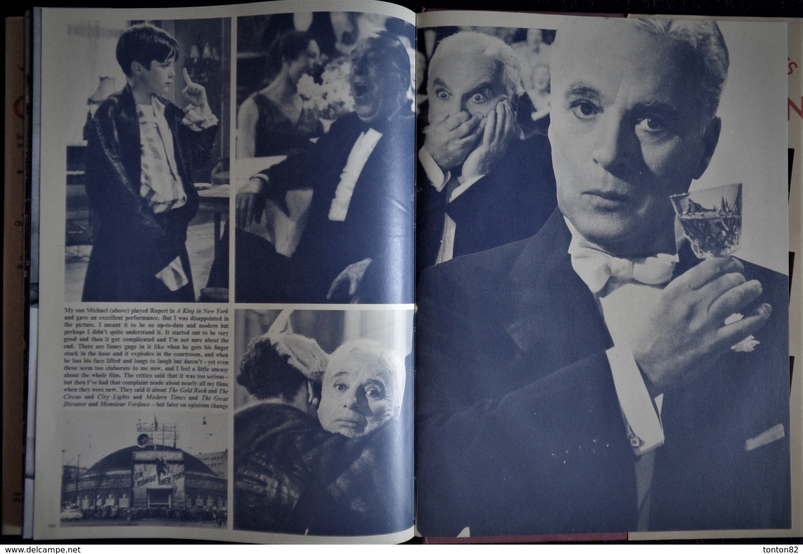 Charles CHAPLIN - My life in pictures - The Illustrated Story Of A Comic Genius - Peerage Books - ( 1985 ) .