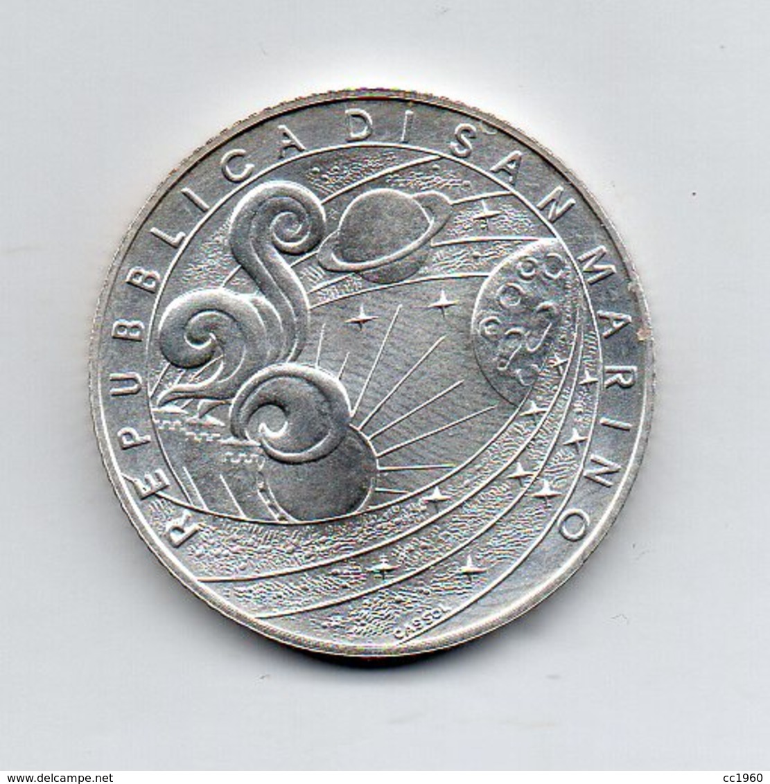 SAN MARINO - 2009 - 5 Euro FDC - Astronomia - Argento 925 - (MW1348) - San Marino