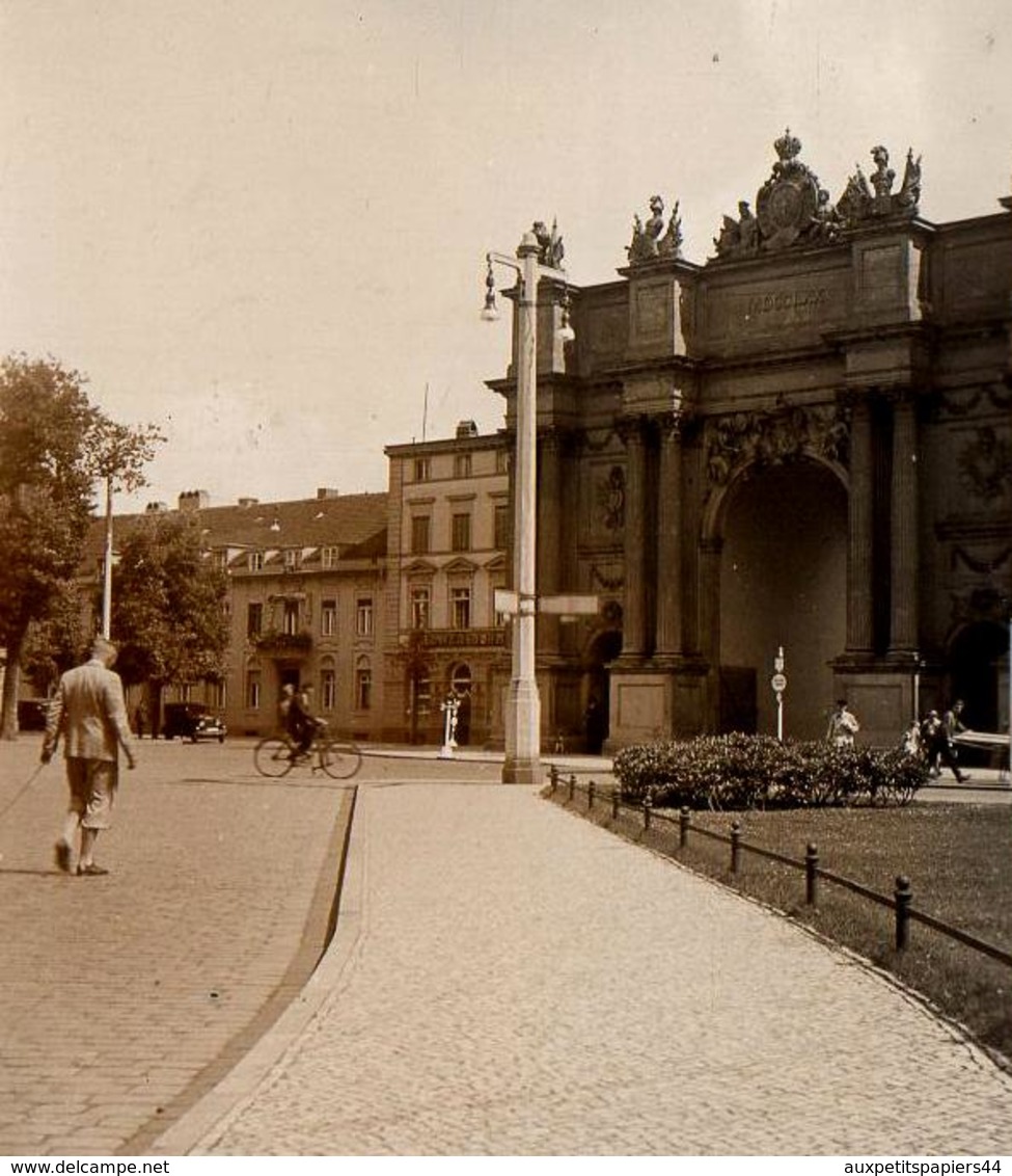 Photo Originale Allemagne - Brandenburger Tor In Postdam En 1935 - Brandau - Places