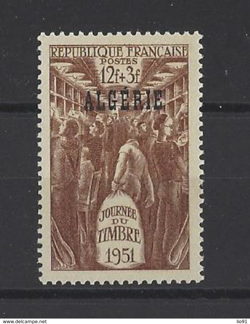 ALGERIE . YT 287 Neuf *   Journée Du Timbre  1951 - Unused Stamps