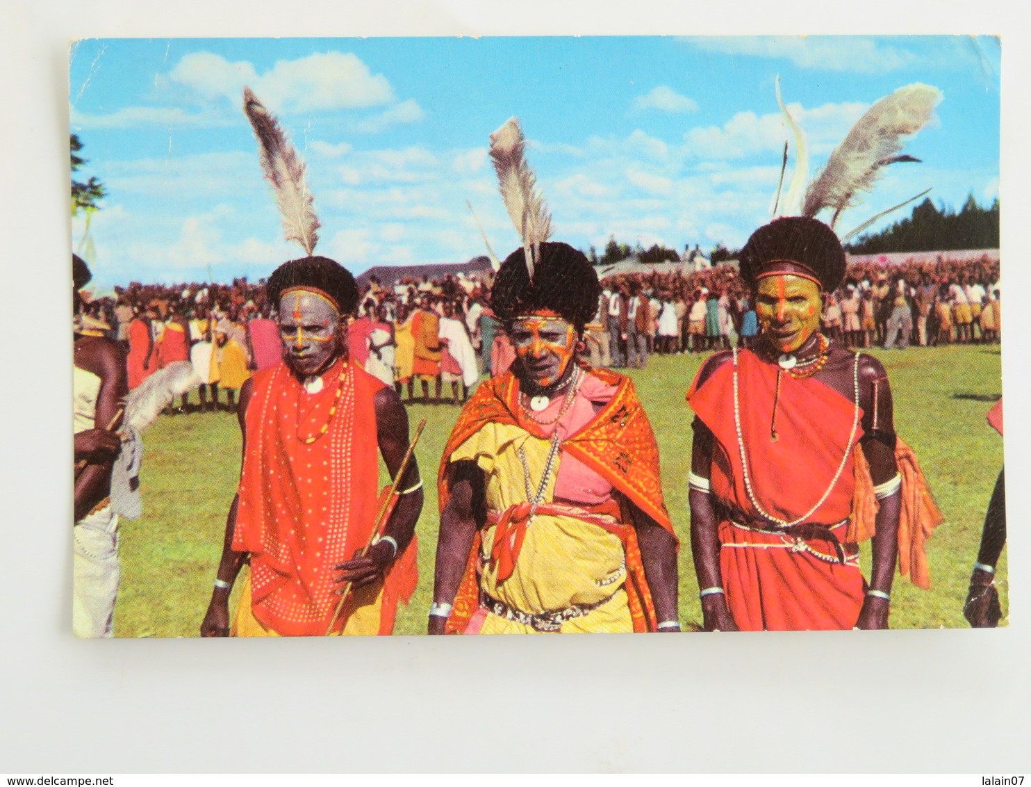 C.P.A. : KENYA , KIKUYU Dancers, Stamp 1963 - Kenya