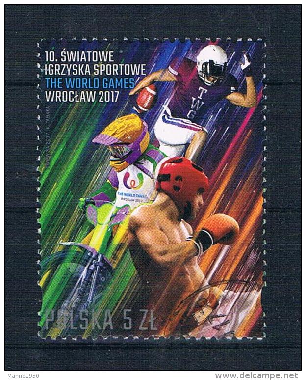 Polen 2017 Sport Einzelmarke Gestempelt - Used Stamps