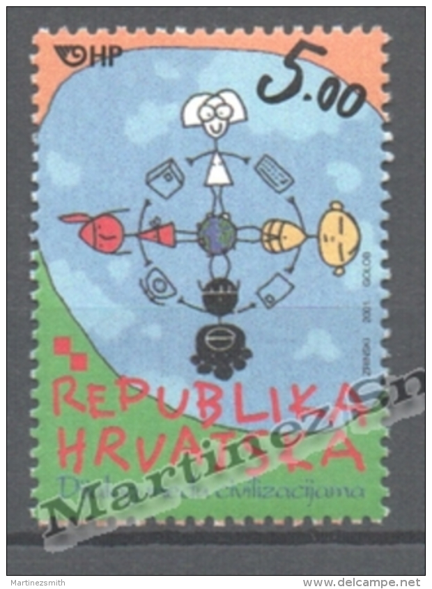 Croatia - Croatie - Croacia 2001 Yvert 552, Dialogue Between Civilizations - MNH - Croacia