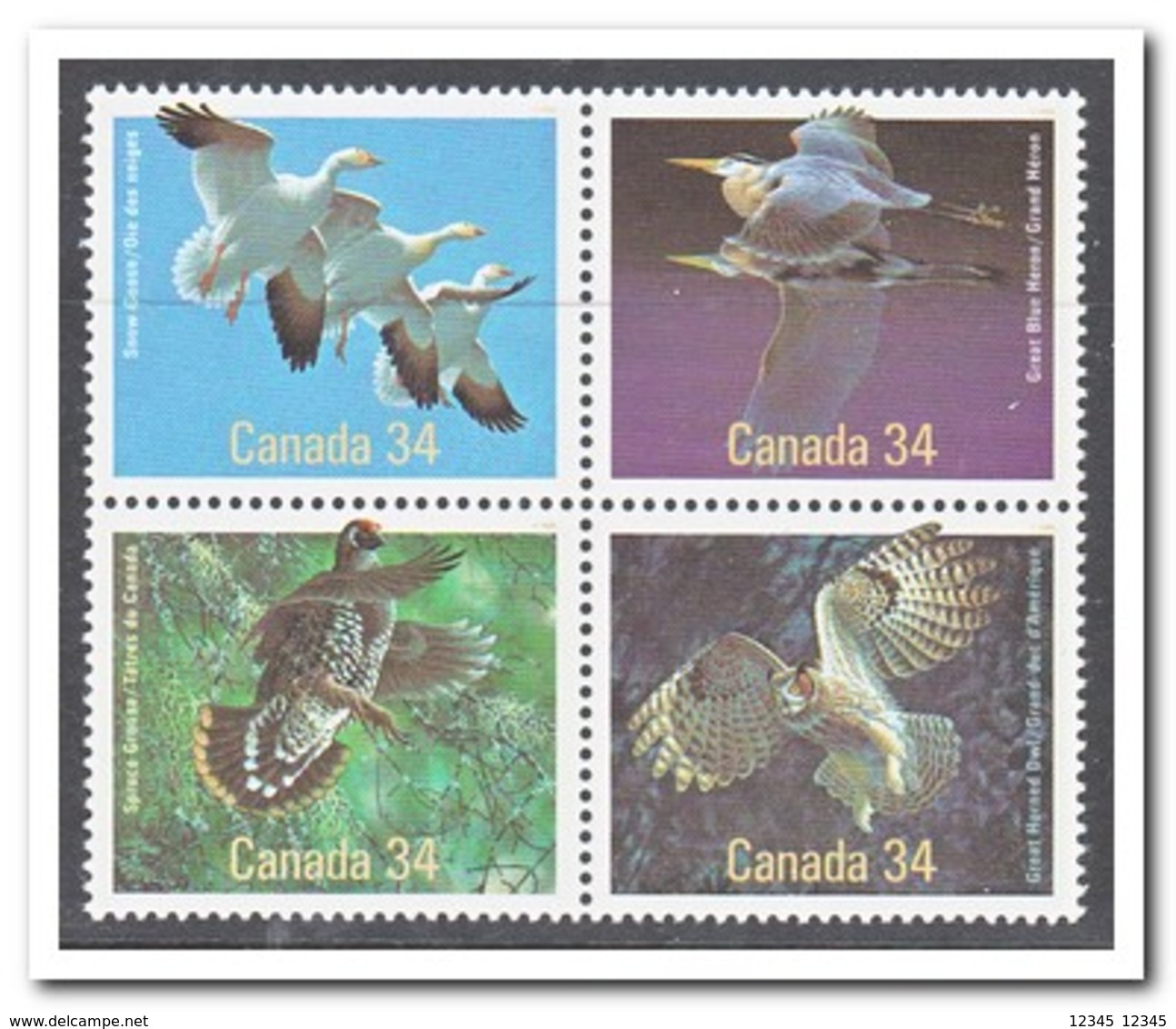 Canada 1986, Postfris MNH, Birds - Ongebruikt