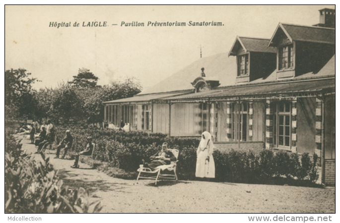 61 L'AIGLE / Hôpital - Pavillon Préventorium Sanatorium / - L'Aigle