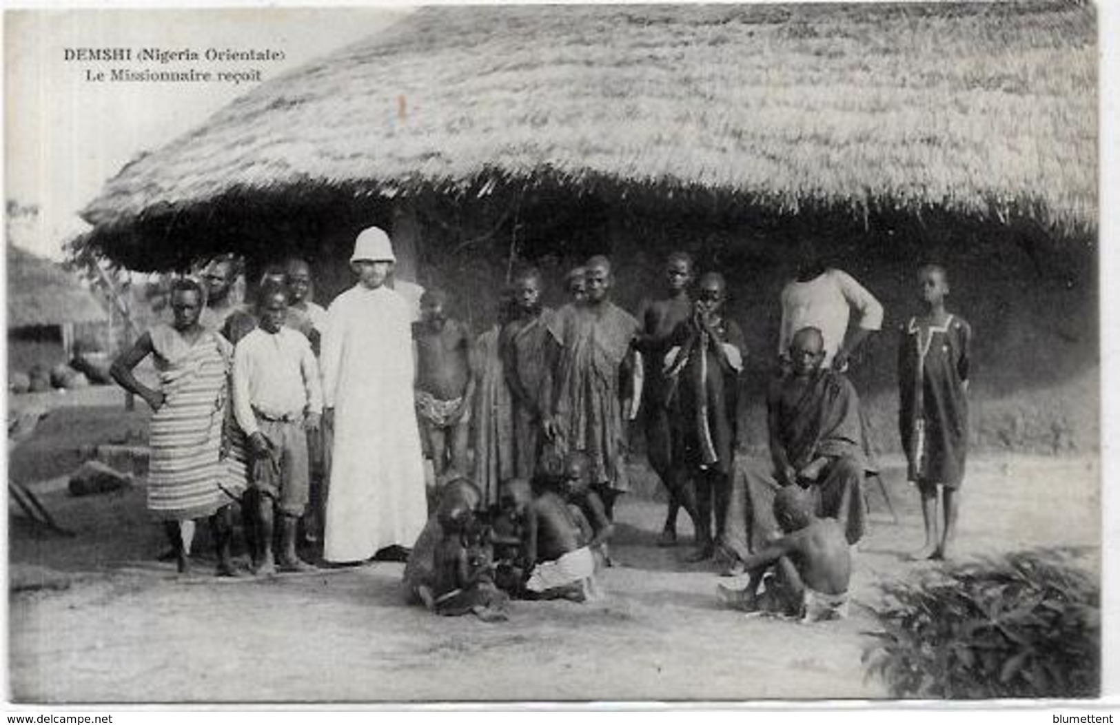 CPA Nigéria Afrique Noire Ethnic Type Circulé DEMSHI - Nigeria