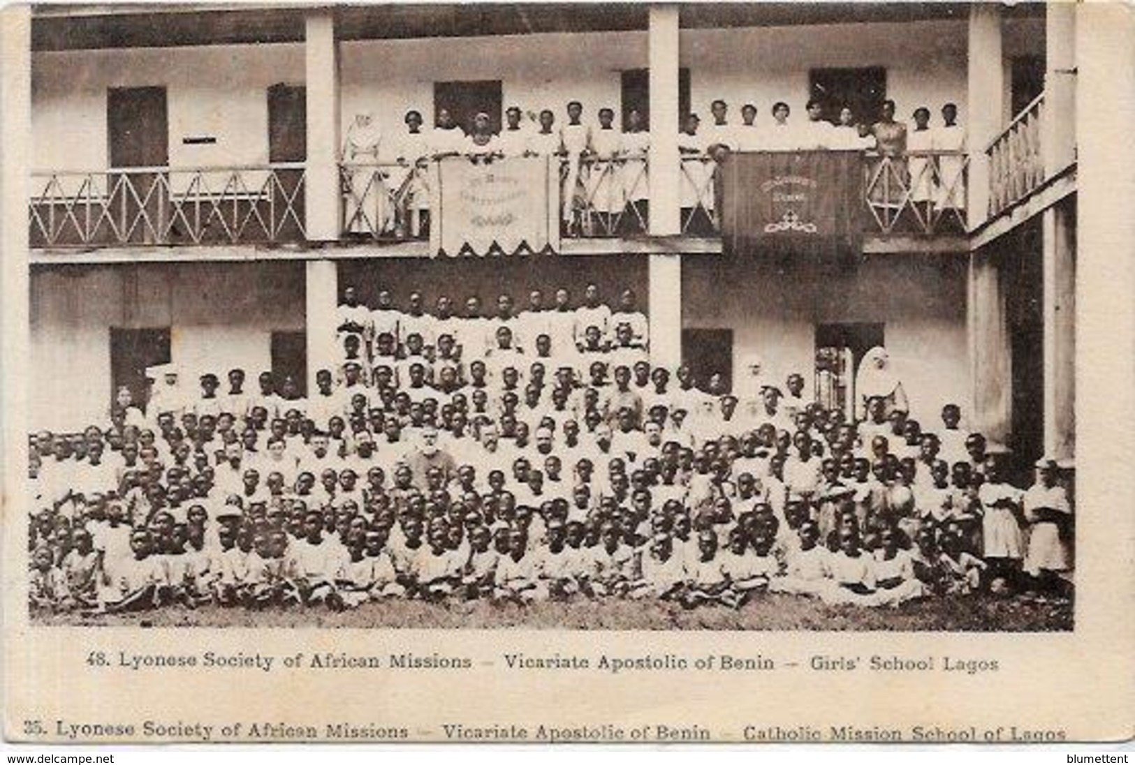 CPA Nigéria Afrique Noire Ethnic Type Non Circulé Lagos - Nigeria