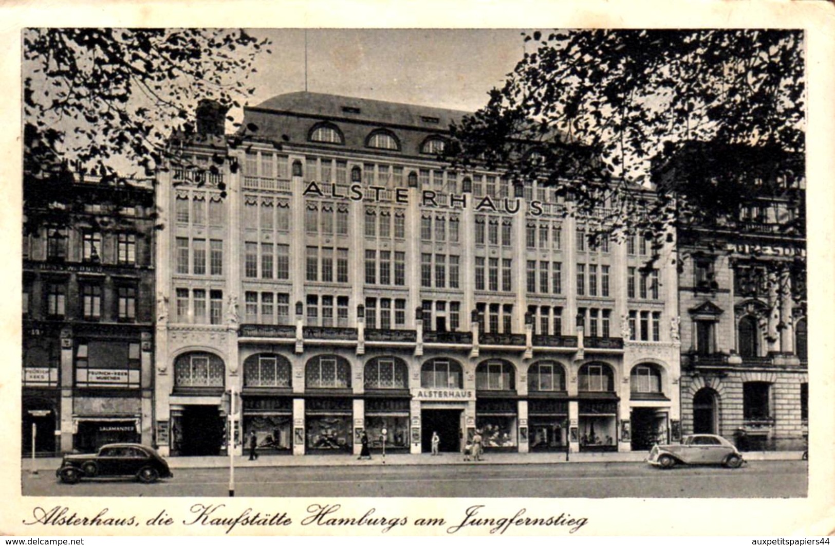 CPA Hamburg Alsterhaus Jungfernstieg Hamburg - Hambourg Alster House Jungfernstieg Hambourg - Altri & Non Classificati