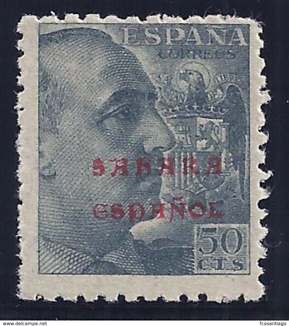 ESPAÑA -SAHARA 1941- EDIFIL#57**  Con Pie De Imprenta - Sahara Español