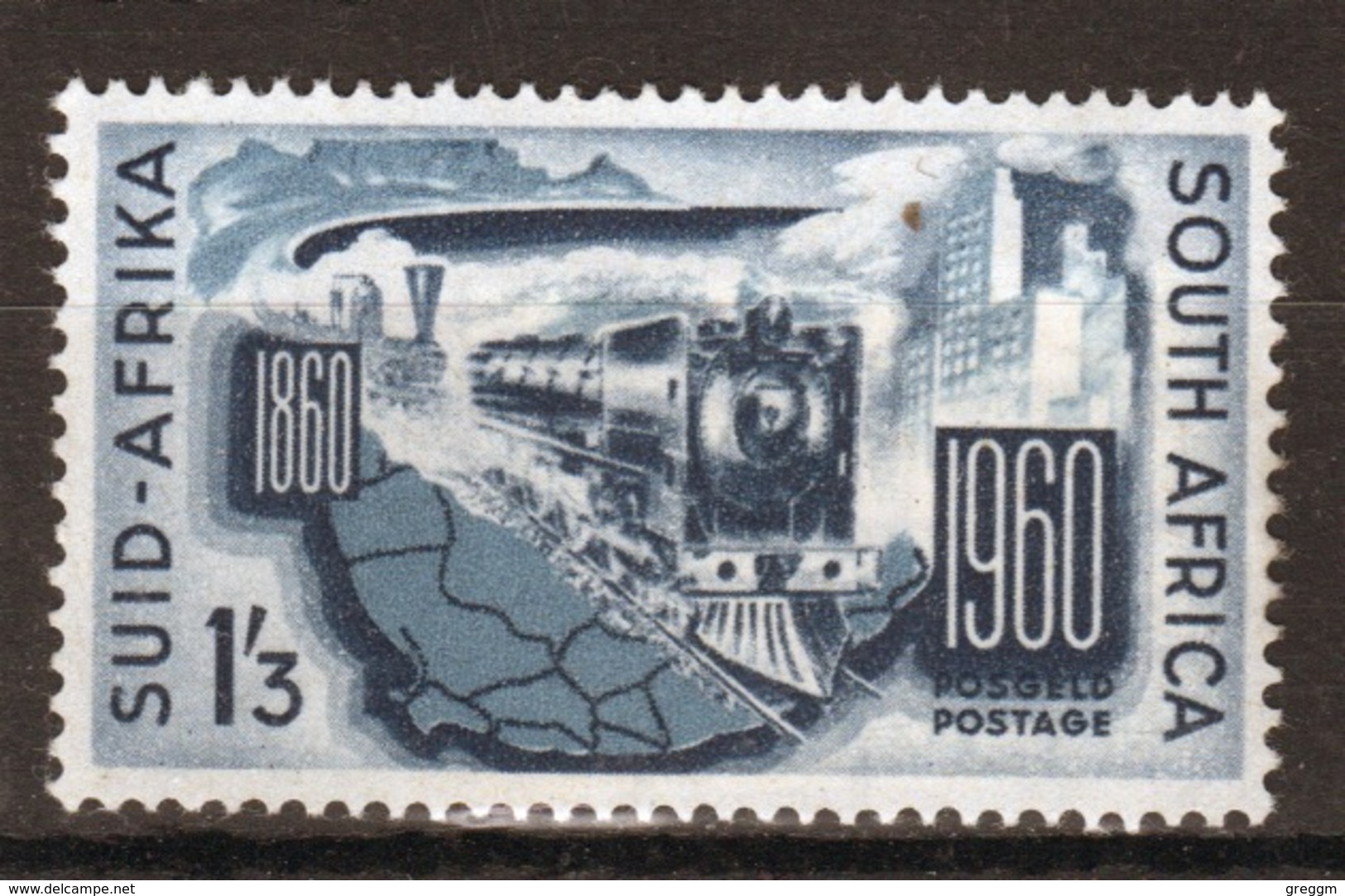 South Africa Stamp To Celebrate Railways From 1960. - Neufs