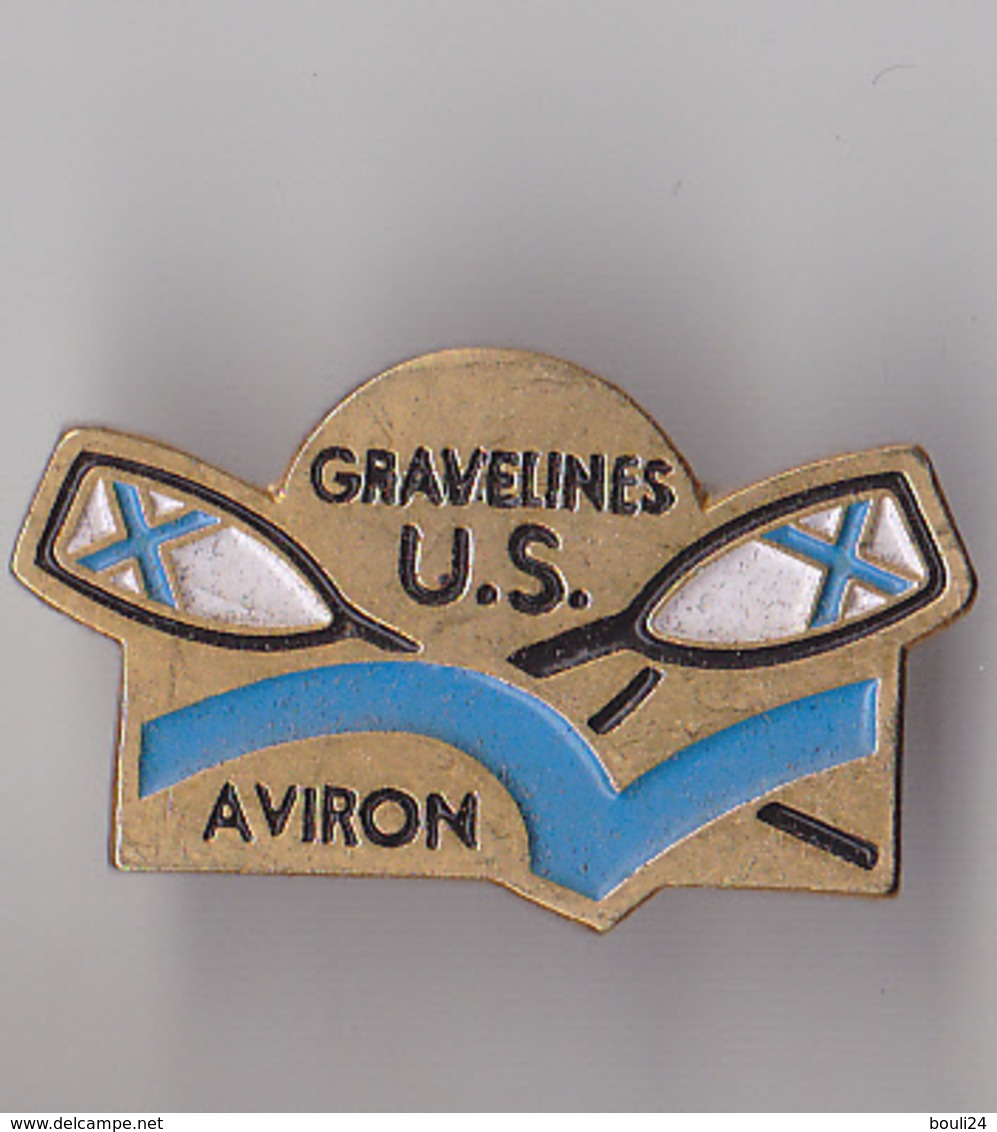 PIN'S THEME SPORT AVIRON CLUB DE GRAVELINES DANS LE NORD - Aviron