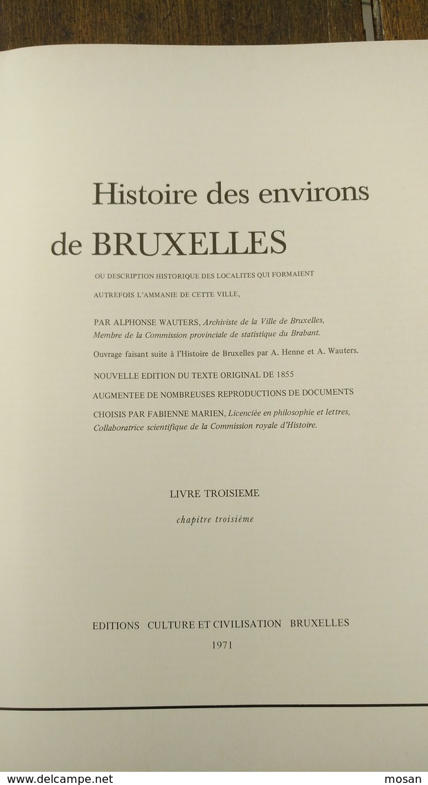 Histoire Des Environs De Bruxelles. Assche, Assche-ter-Heyden, Afflighem, Esschene, Hekelghem, Meldert, Baerdegem... - Belgique