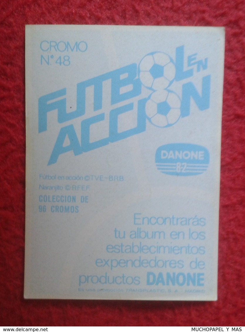 CROMO DANONE COLECCIÓN FÚTBOL EN ACCIÓN MUNDIAL DE ESPAÑA 1982 82 FOOTBALL WORLD CUP SOCCER ALINEACIÓN ITALIA ITALY VER - Otros & Sin Clasificación