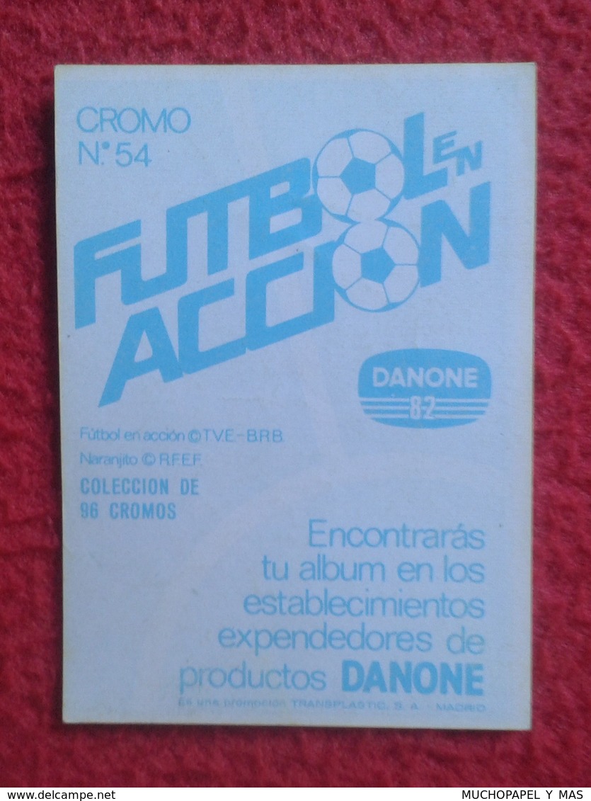 CROMO DANONE COLECCIÓN FÚTBOL EN ACCIÓN MUNDIAL DE ESPAÑA 1982 82 FOOTBALL WORLD CUP SOCCER ALINEACIÓN HONDURAS VER FOTO - Otros & Sin Clasificación