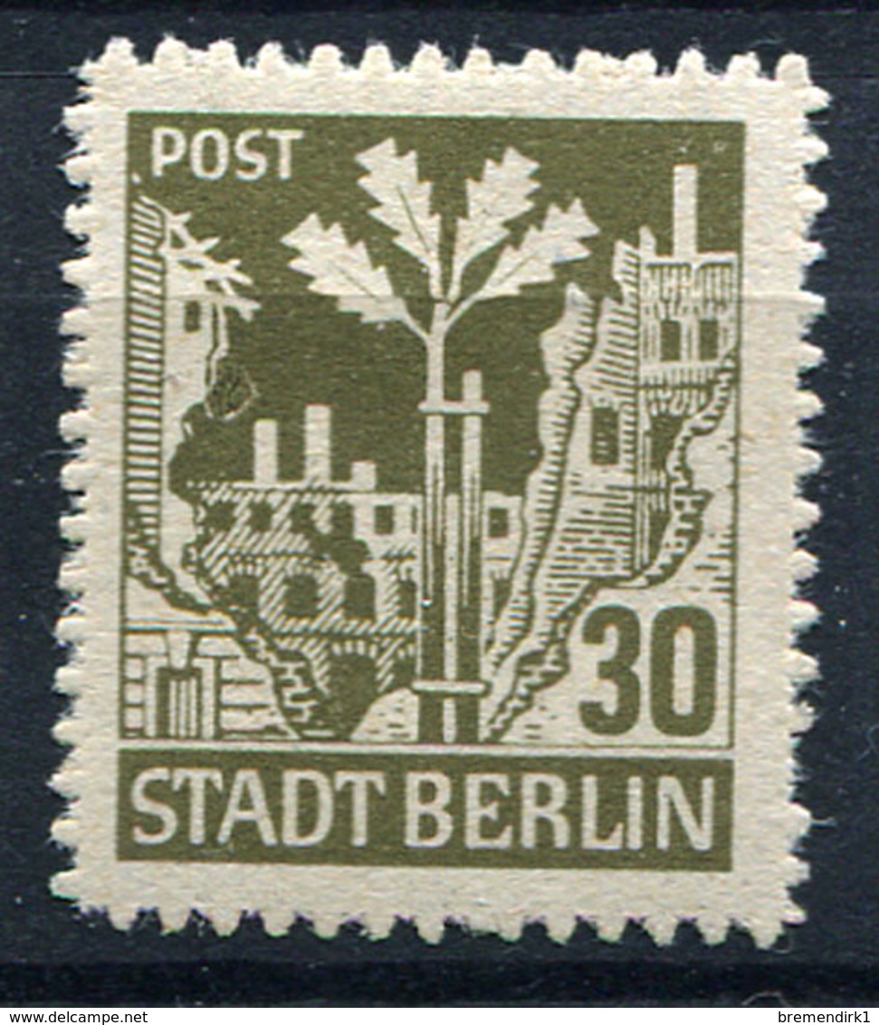 41503.1) SBZ # 7 B Postfrisch Aus 1945, 35.- € - Other & Unclassified