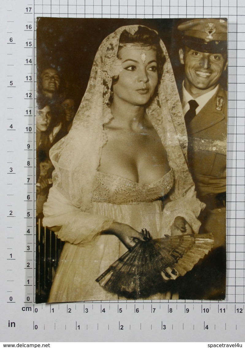 SARA - SARITA MONTIEL - Vintage PHOTO (OST3-36) - Other & Unclassified