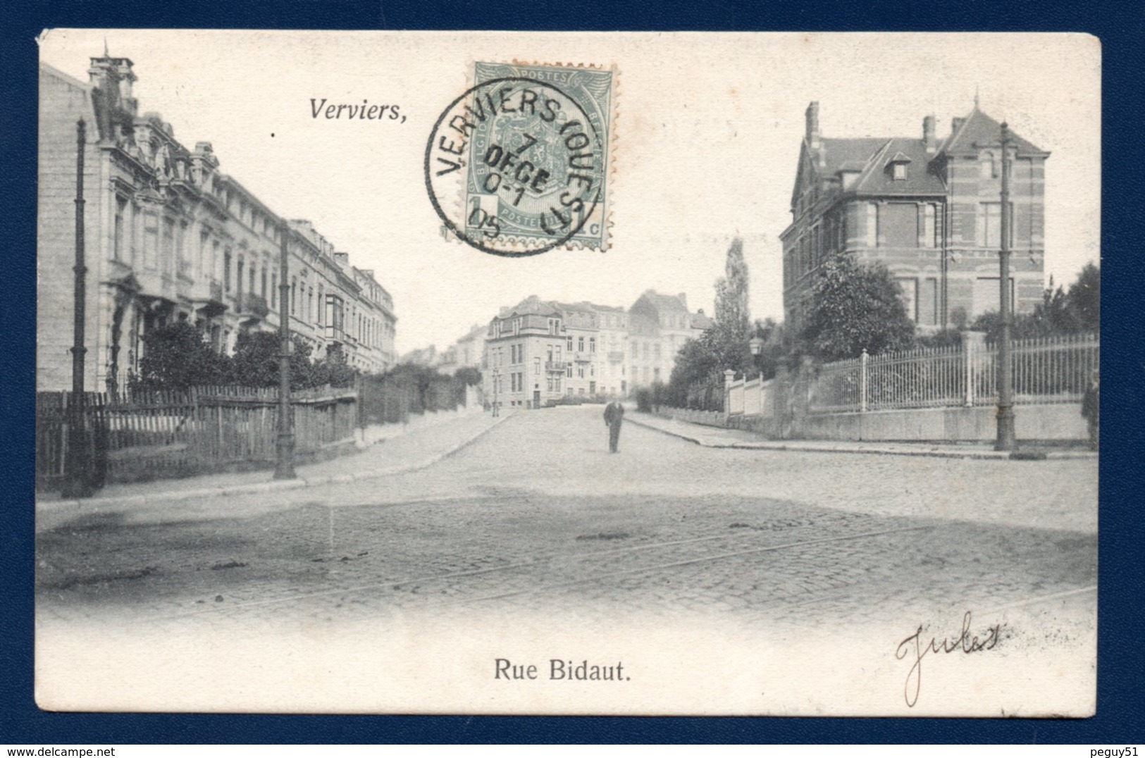 Verviers. Rue Bidaut. 1905 - Verviers