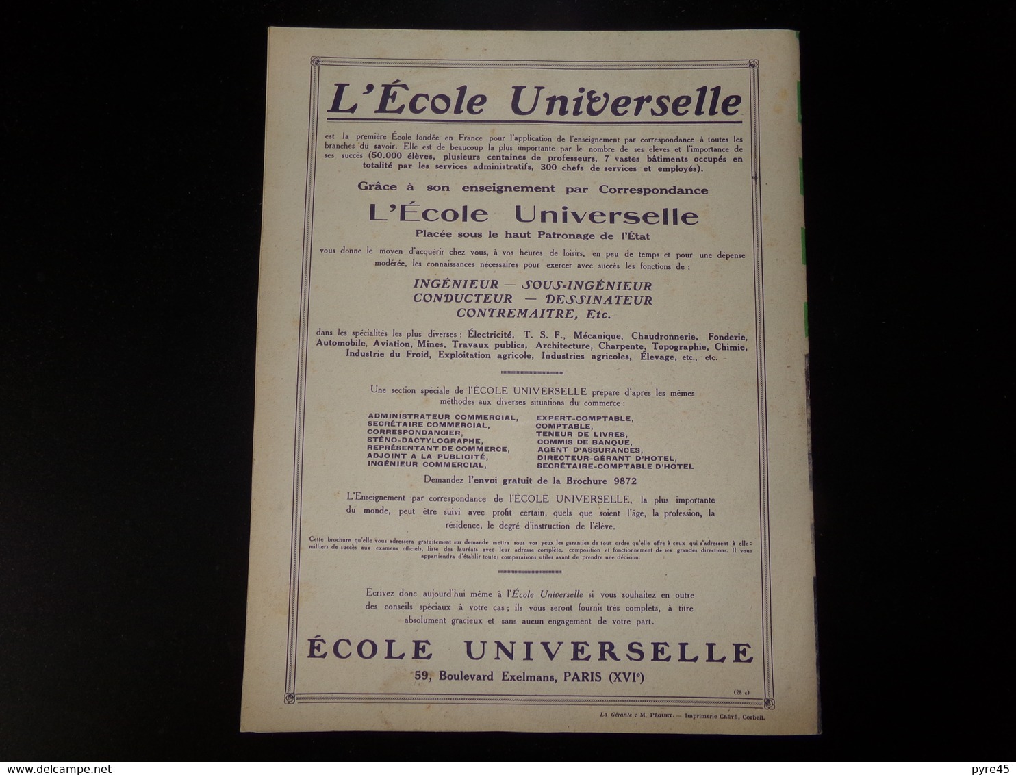 Revue " Sciences Et Voyages " N° 307, 1925, " Un éléphant Prend Part à Un Concert Par T.S.F " - 1900 - 1949