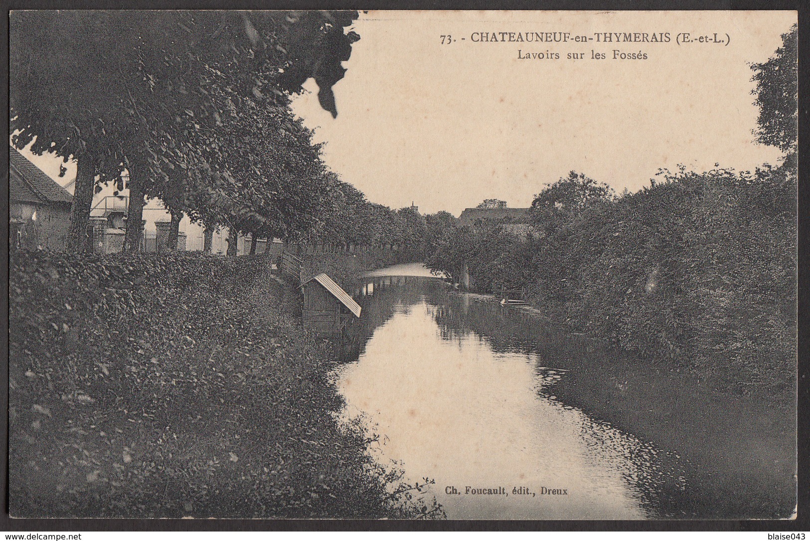 CHATEAUNEUF EN THYMERAIS - Lavoir Sur Les Fossés - Châteauneuf