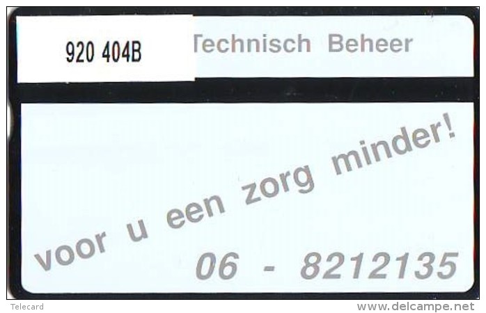 Telefoonkaart  LANDIS&amp;GYR  NEDERLAND * RCZ 920  404b * Homij Technisch Beheer*   TK * ONGEBRUIKT * MINT - Privé