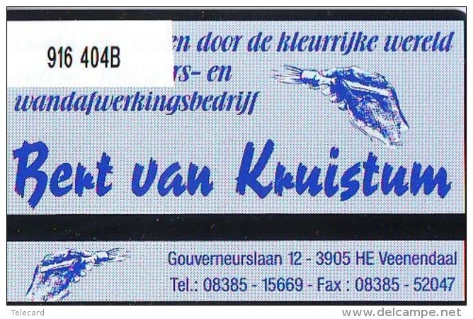 Telefoonkaart  LANDIS&amp;GYR  NEDERLAND * RCZ 916  404b * Bert Van Kruistum *   TK * ONGEBRUIKT * MINT - Privé