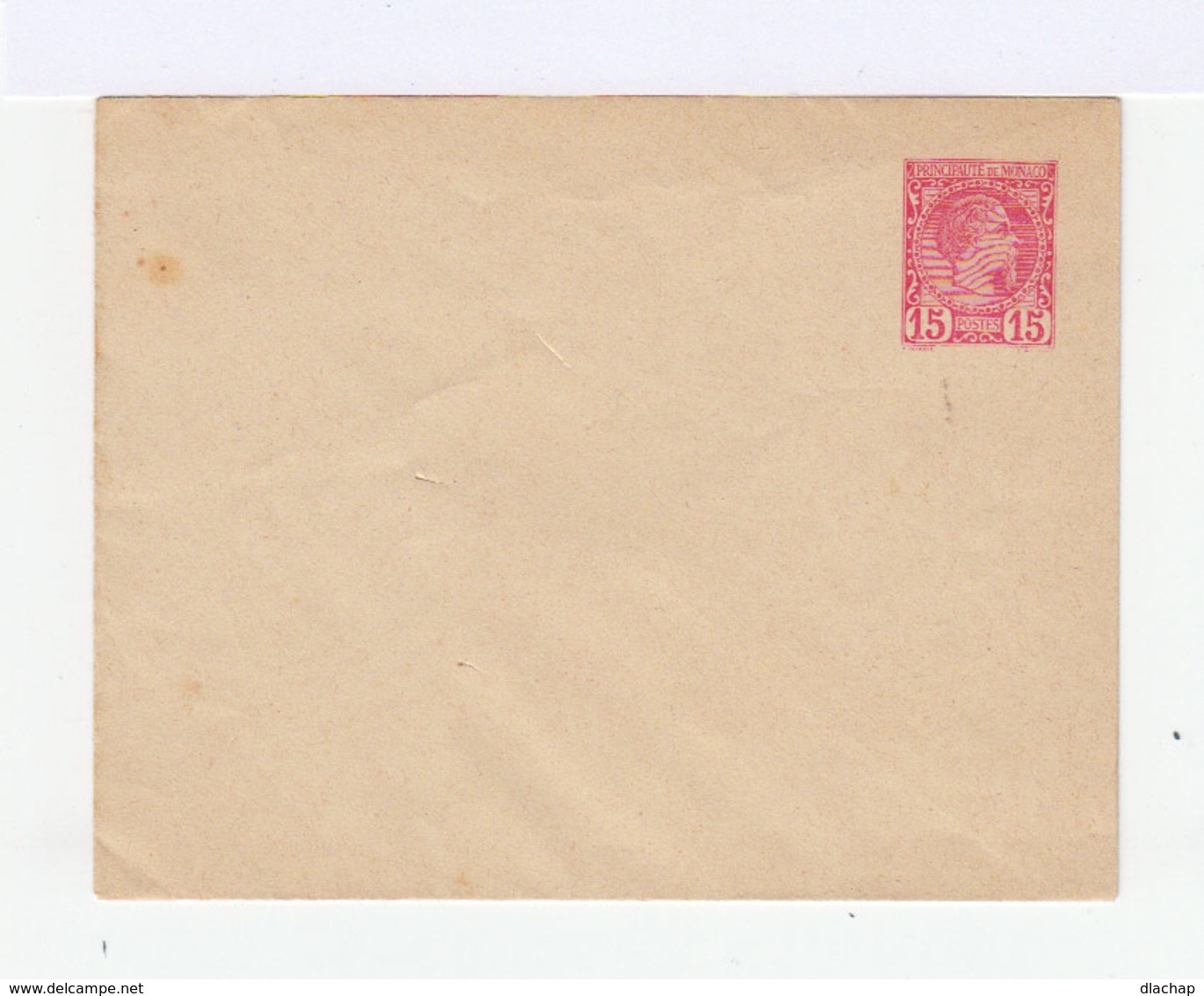 Enveloppe Avec Charles III 15 C. Rose Carmin. 1886 Format 123X96. (521) - Entiers Postaux