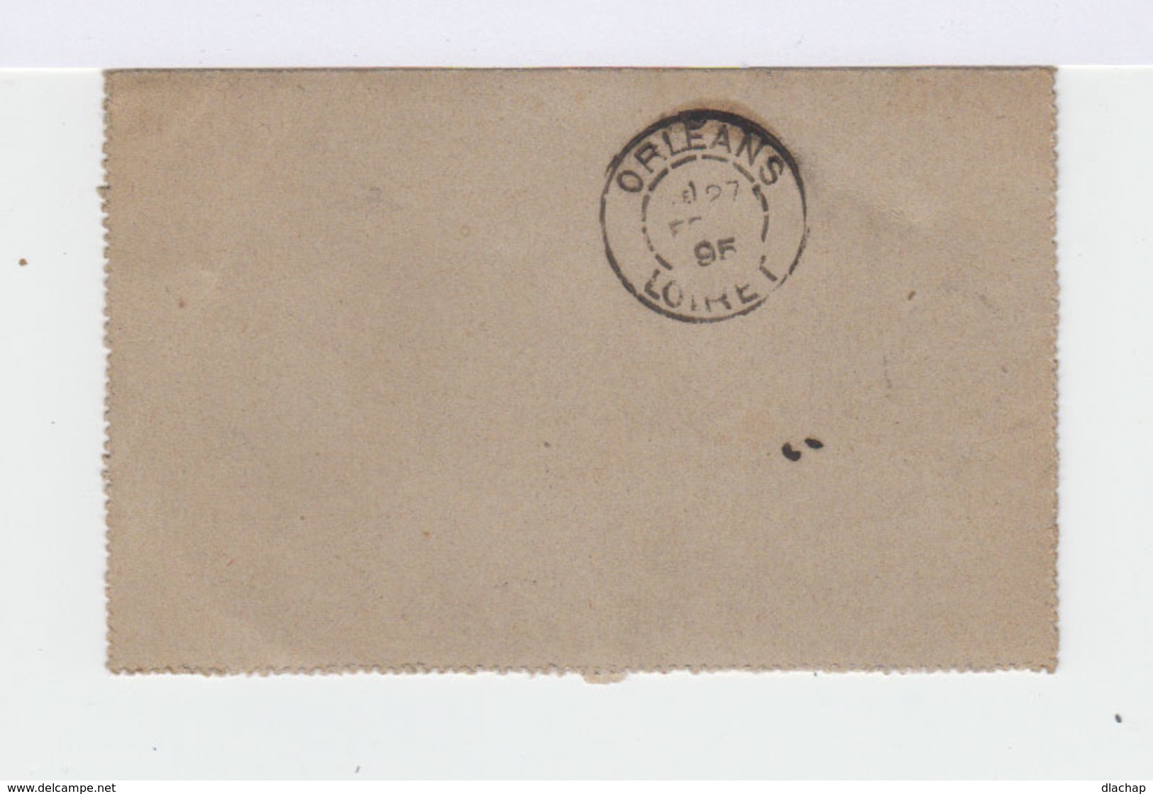 Carte Lettre 1891. Type Albert 1er 15 C.rose Carmin. Oblitérée. (522) - Entiers Postaux