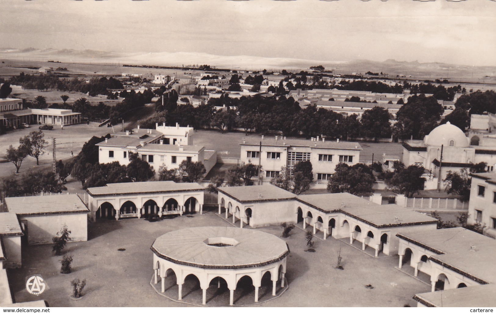 AFRIQUE,AFRICA,ALGERIE,colomb Béchar,prés MAROC,sahara Algérien,saoura,l'école Des Filles En 1950,rare - Bechar (Colomb Béchar)