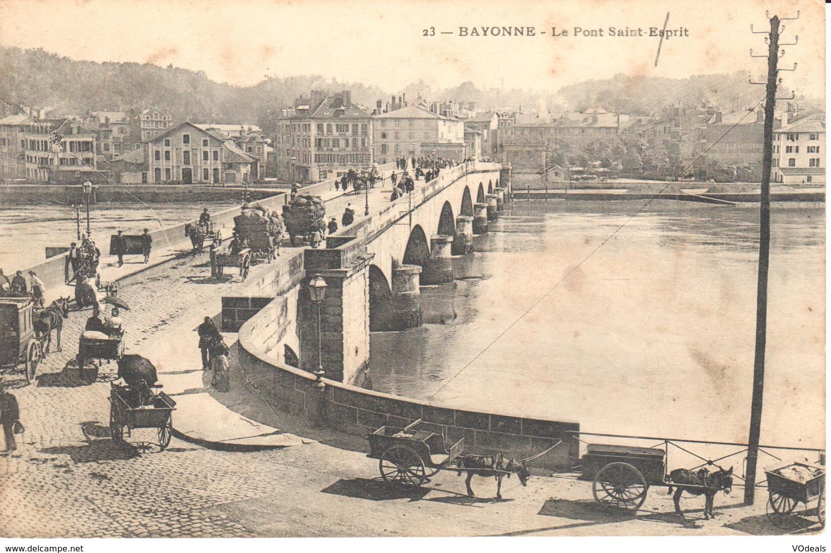 (64) Pyrénées-Atlantiques - CPA - Bayonne - Le Pont Saint Esprit - Bayonne