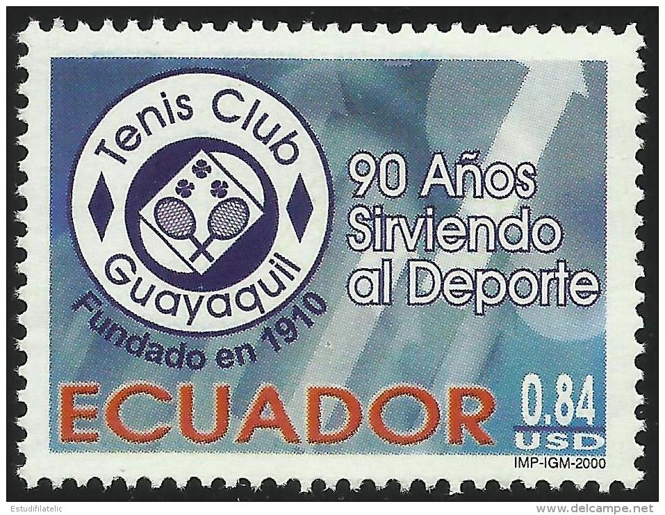 Ecuador 1508 2000 90 Aniversario Tennis Club Guayaquil MNH - Other & Unclassified