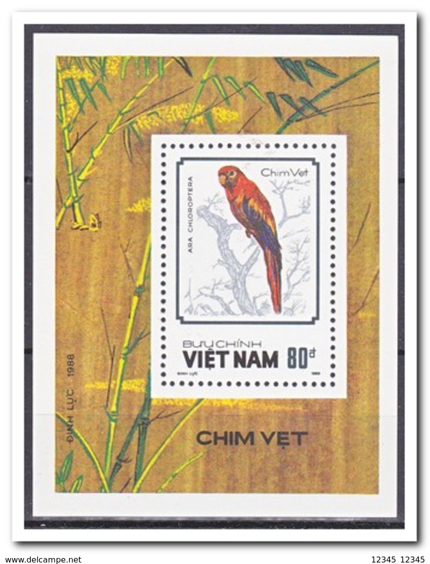 Vietnam 1988, Postfris MNH, Birds - Vietnam