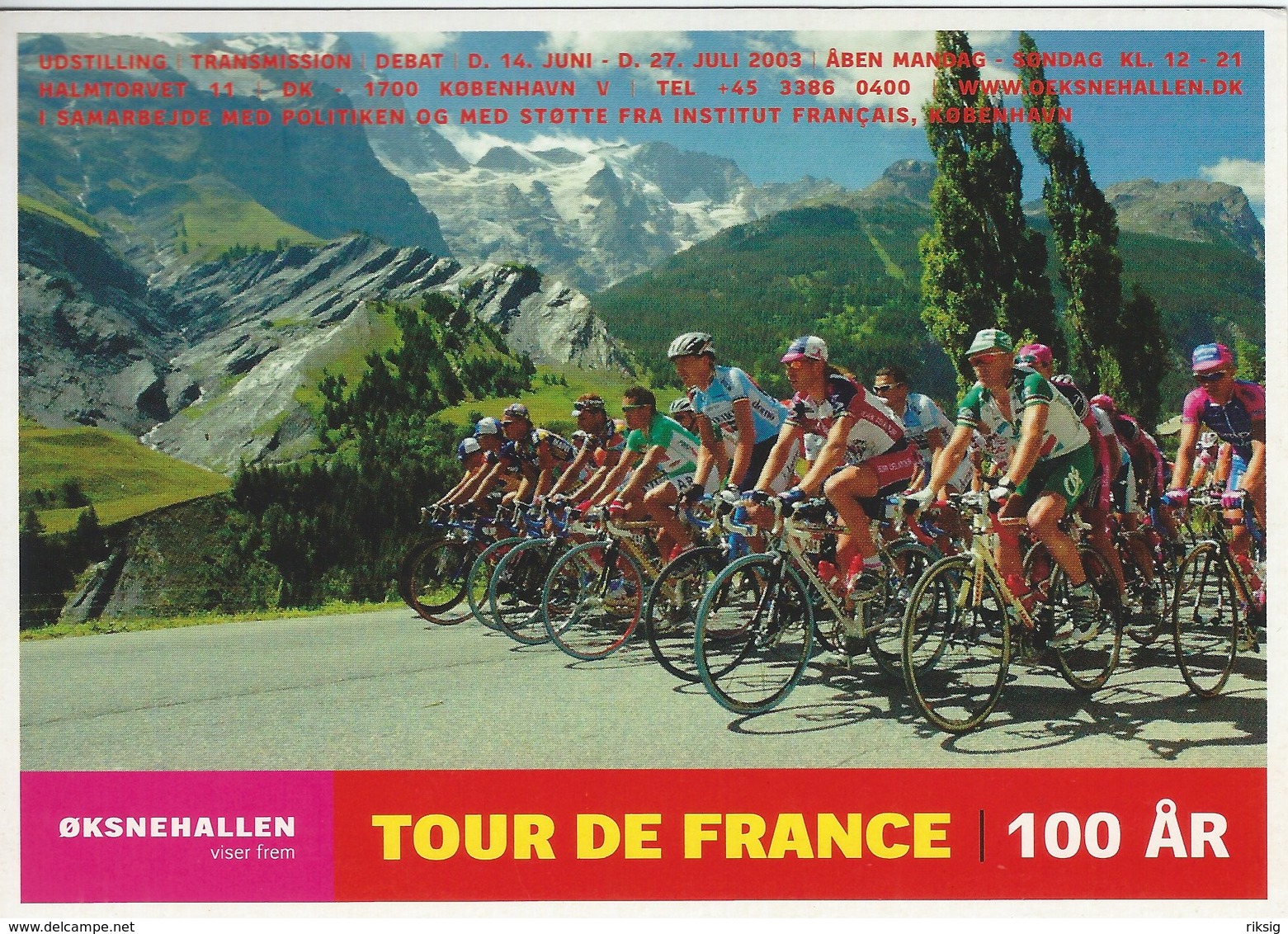 Tour De France 100 Years. Danish Card.   # 07659 - Cycling