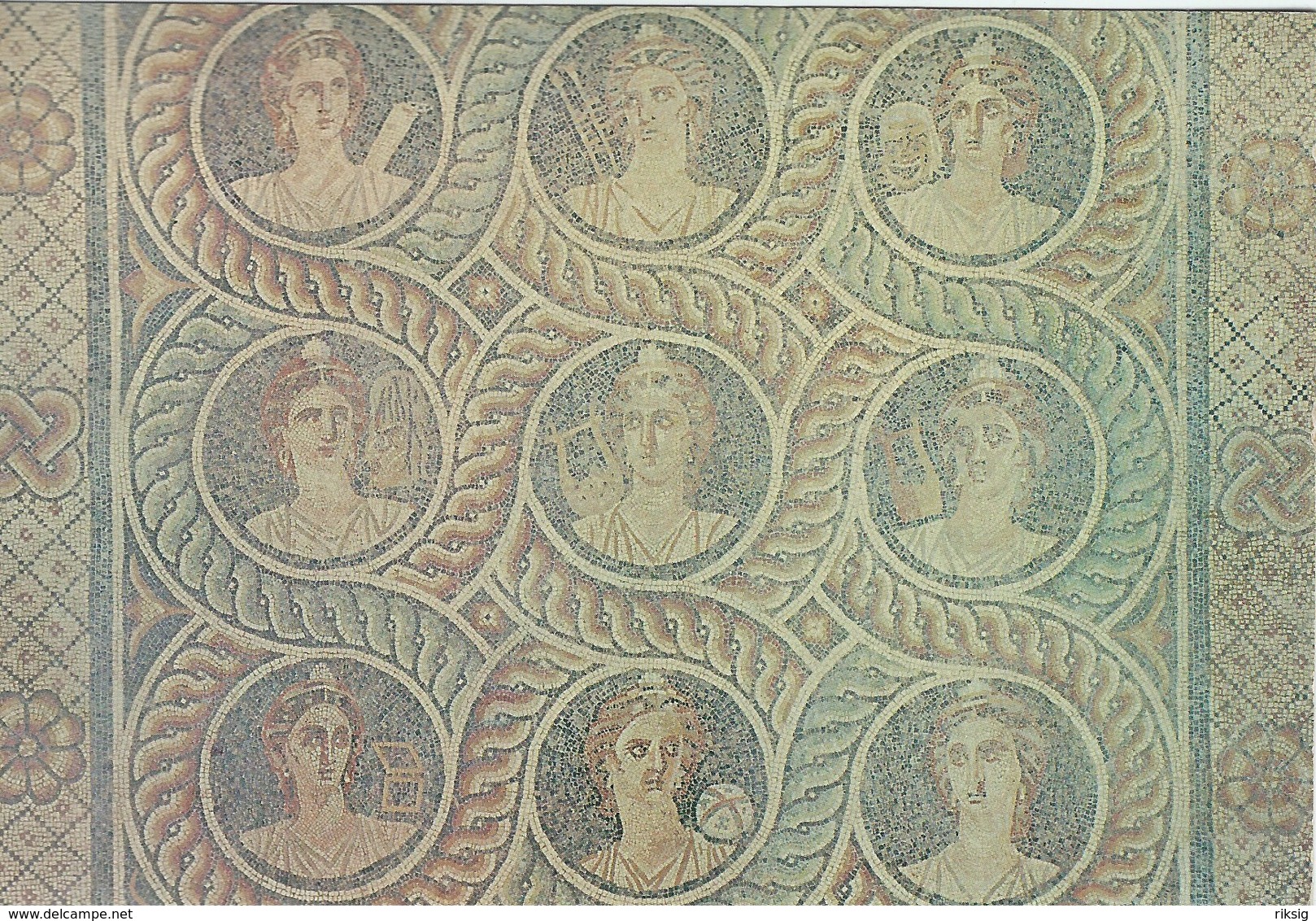 Rhodes - Greece.   Mosaic   The Grand Marsters Palace.  # 07670 - Greece