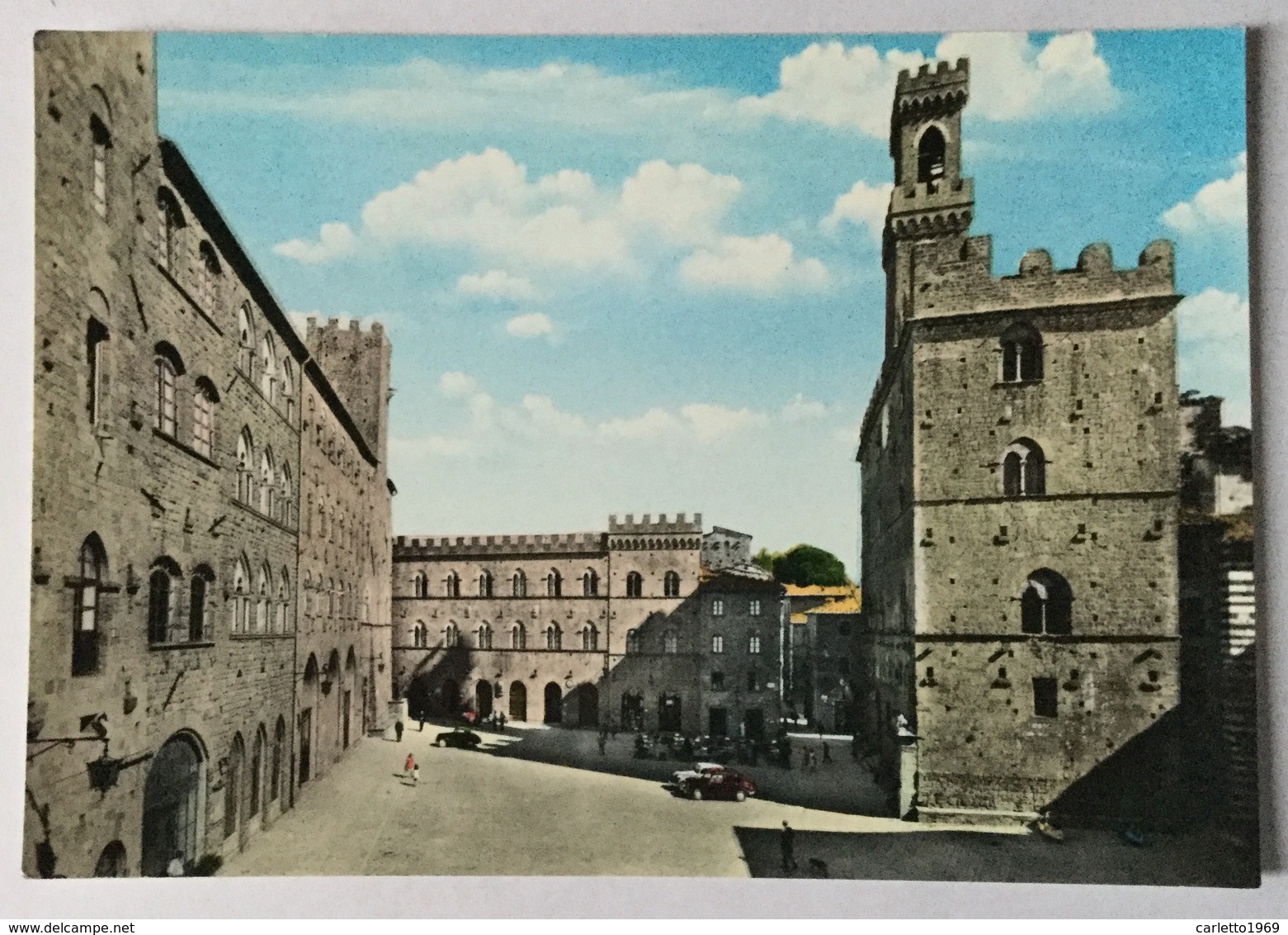 VOLTERRA LA PIAZZA DEI PRIORI  NV FG - Pisa