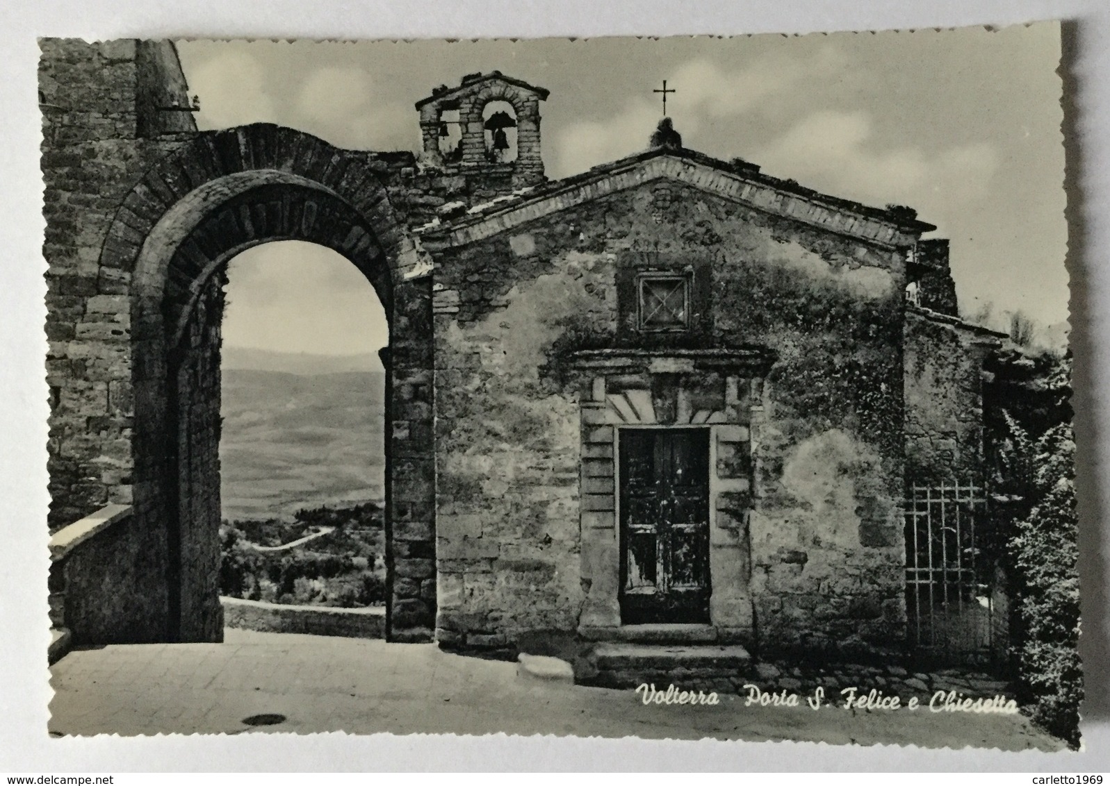 VOLTERRA PORTA S.FELICE E CHIESETTA   NV FG - Pisa